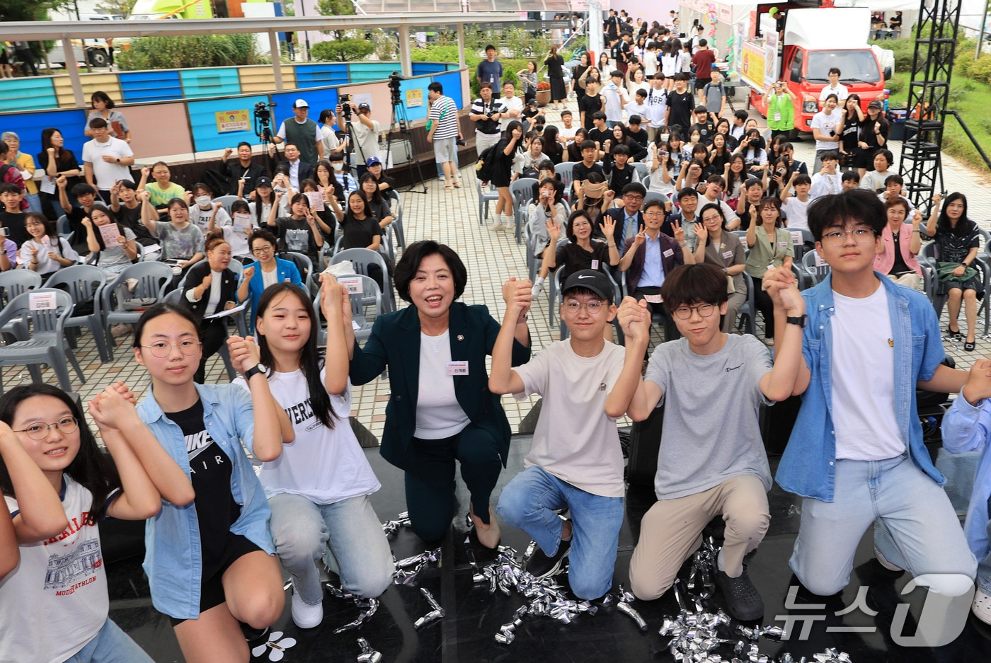 지난해 청소년 진로페스티벌.(과천시 제공)