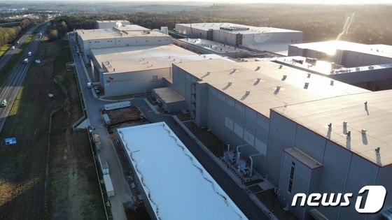 SK온 미국 조지아주 공장 전경.(SK온 제공)   