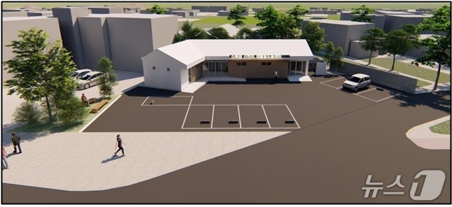 춘천시, ‘실내형’ 거점 분리배출 시설 조감도.(춘천시 제공, 재판매 및 DB금지)