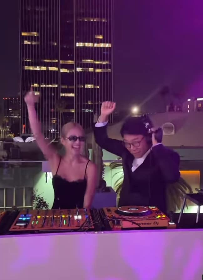 효연과 이수만(효연 SNS 갈무리)