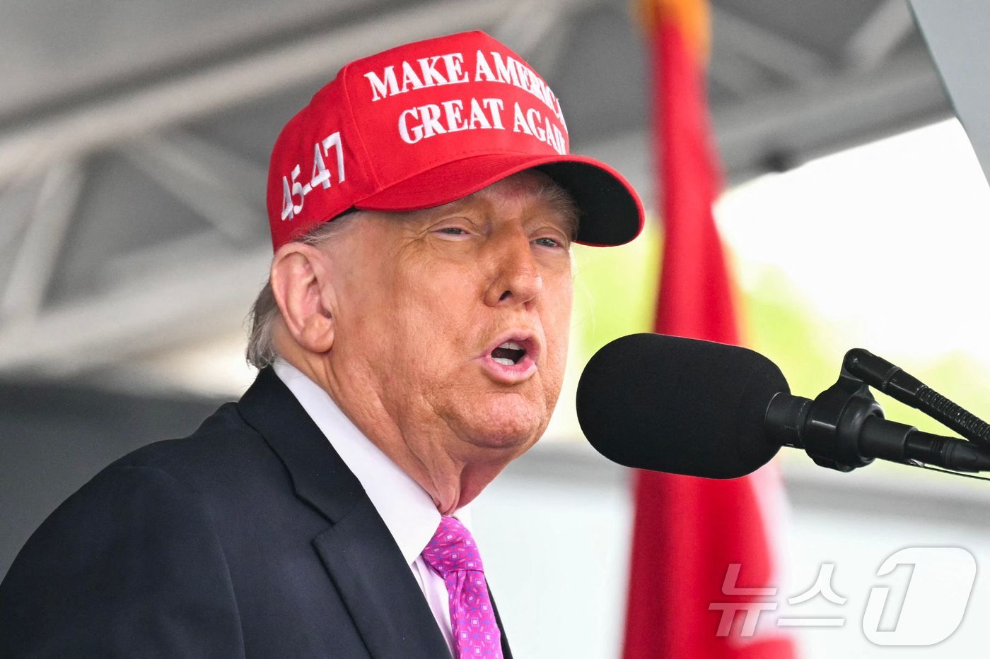 도널드 트럼프 미국 대통령 <자료사진> 2025.05.25 ⓒ AFP=뉴스1 ⓒ News1 우동명 기자