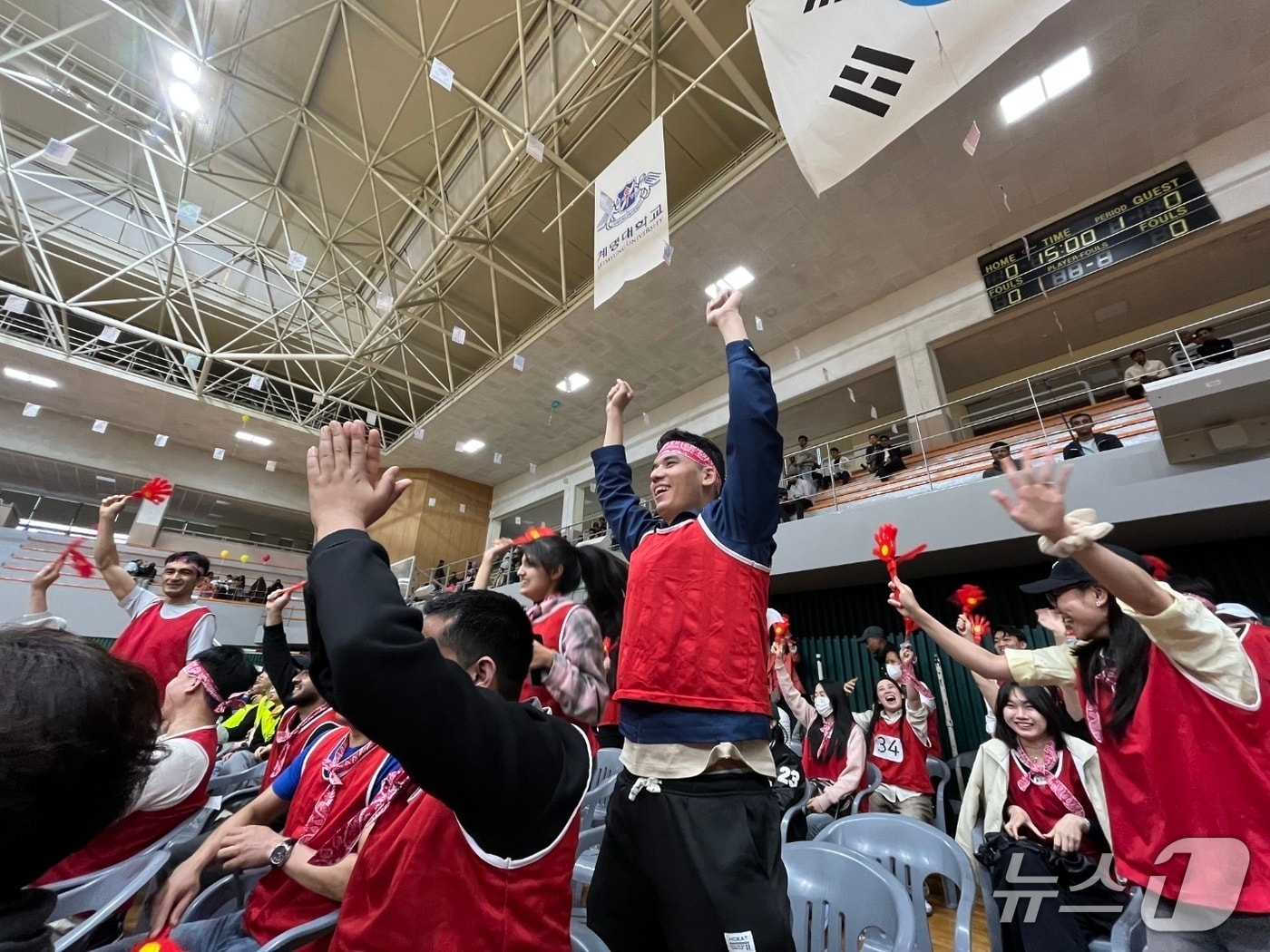 대구출입국·외국인사무소은 세계인의 날을 맞아 행사를 성황리에 마쳤다.(대구출입국·외국인사무소 제공.재판매 및 DB 금지)