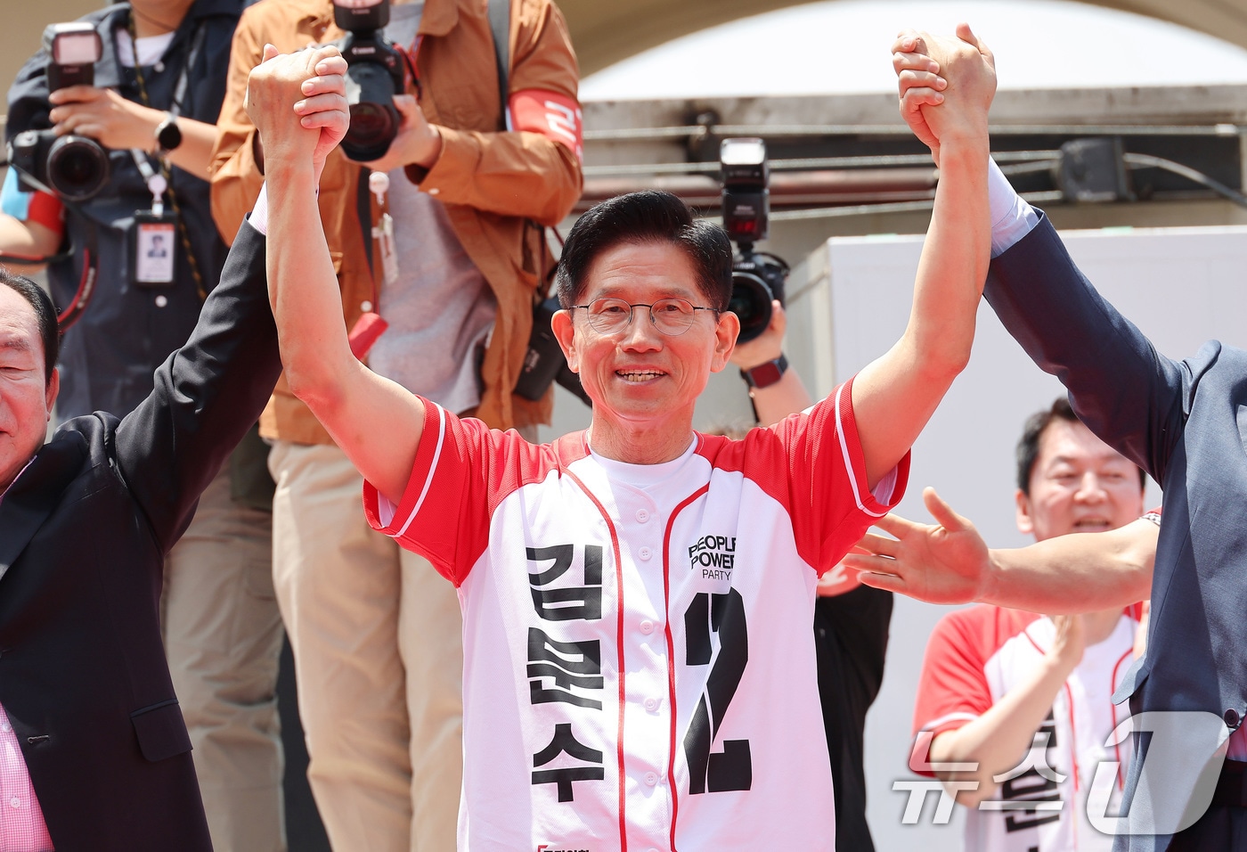 김문수 국민의힘 대통령 후보. (공동취재) 2025.5.26/뉴스1 ⓒ News1 이광호 기자