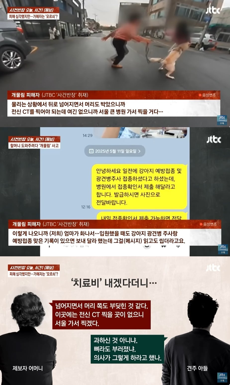 개에 물린 예비신부 결혼식 연기…견주 