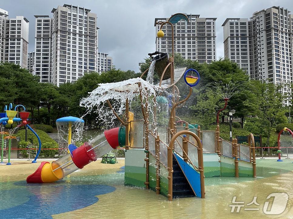오는 7월 1일 개장하는 식사중앙공원 물놀이장. (고양시 제공, 재판매 및 DB금지)
