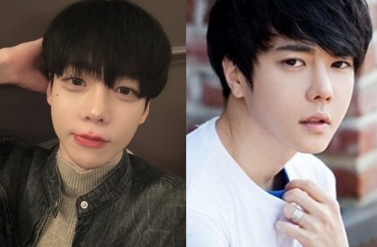'얼짱시대' 출신 유튜버 강혁민(왼쪽), 웹툰 작가 박태준. (인스타그램 갈무리)