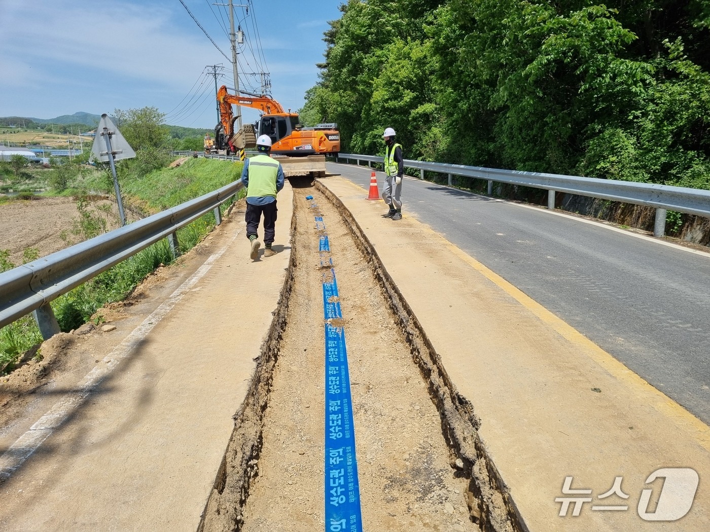 전북 진안군이 동향면 수침마을의 농어촌 생활용수 개발사업을 완료했다.(진안군제공. 재판매 및 DB금지)2025.5.28/뉴스1