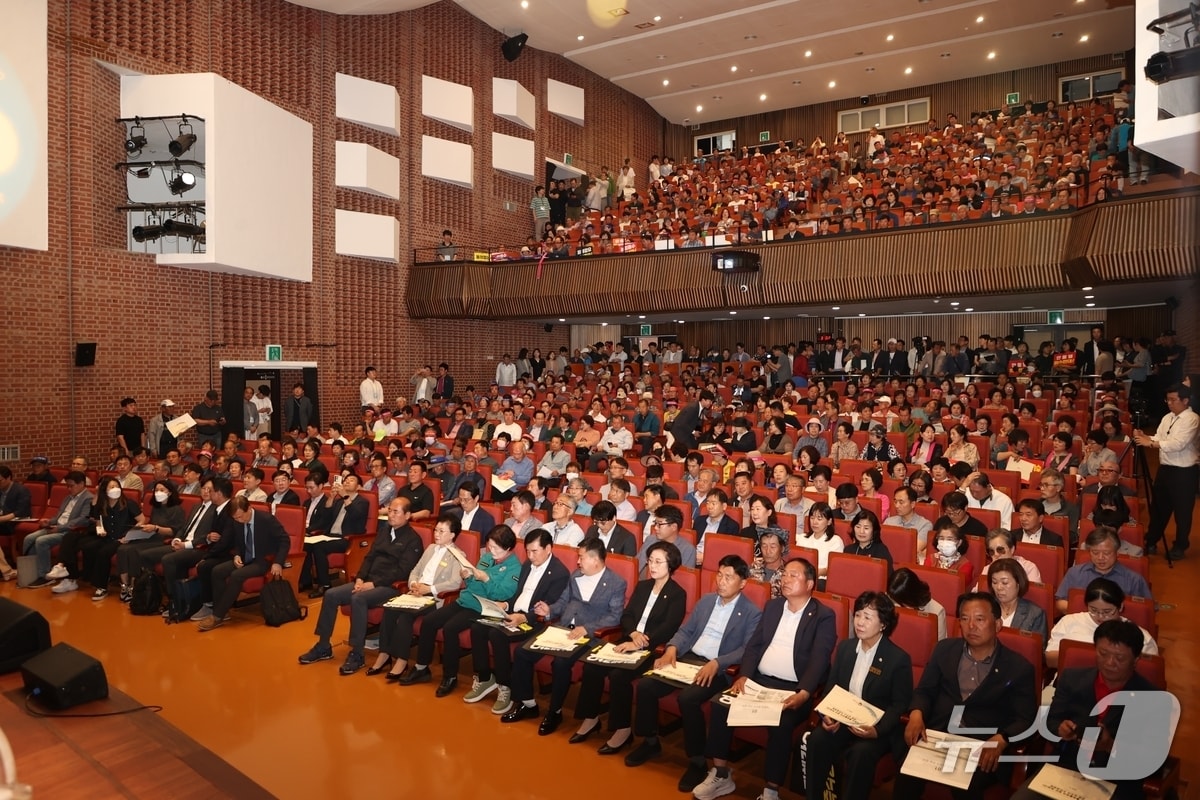 대구 취수원 안동댐 이전 사업 공청회 (상주시 제공. 재판매 및 DB 금지)2025.5.28/뉴스1