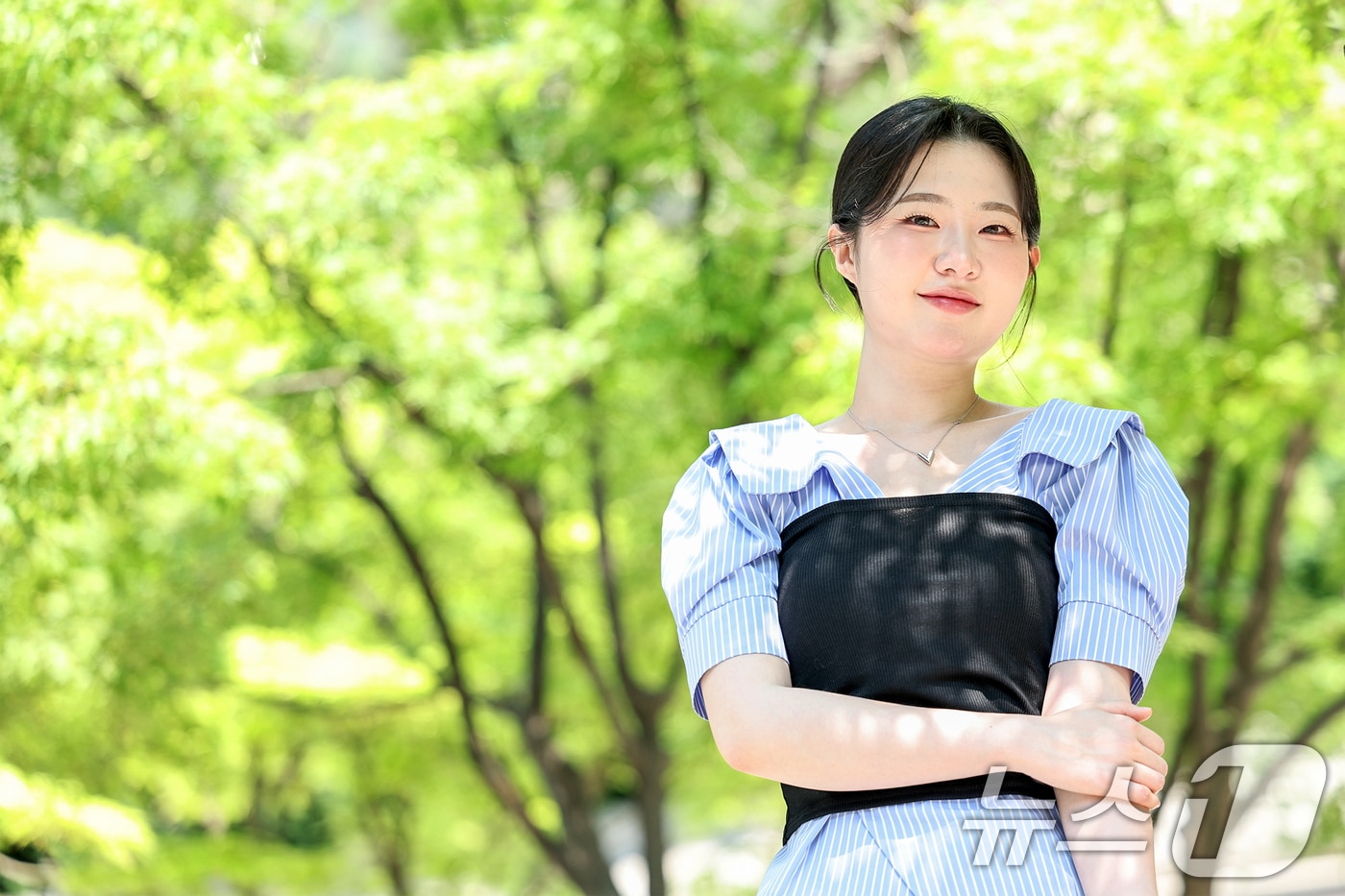 '포항 돌고래소녀'로 불리며 차세대 국악 트로트 스타로 떠오른 류연주  ⓒ News1 민경석 기자