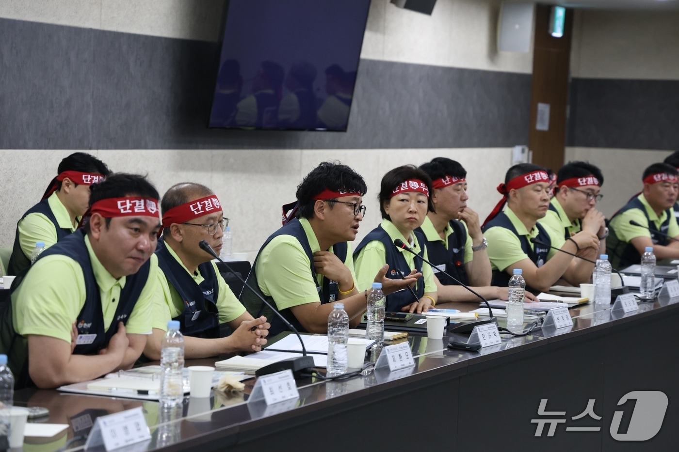 노사 상견례(전국금속노동조합 한국GM지부 제공.재판매 및 DB금지)