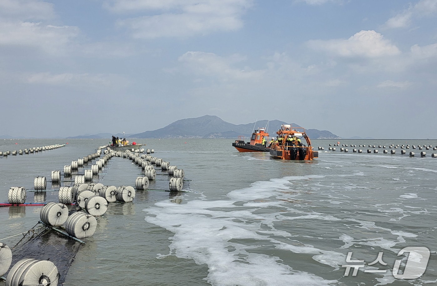 불법어업 합동단속.(전남도 제공. 재판매 및 DB금지) 2025.5.3/뉴스1