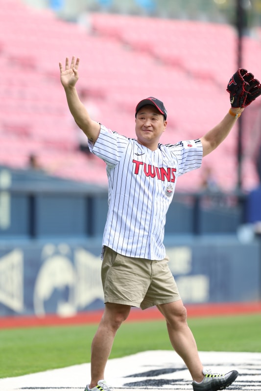 배우 구성환.(LG 트윈스 제공)