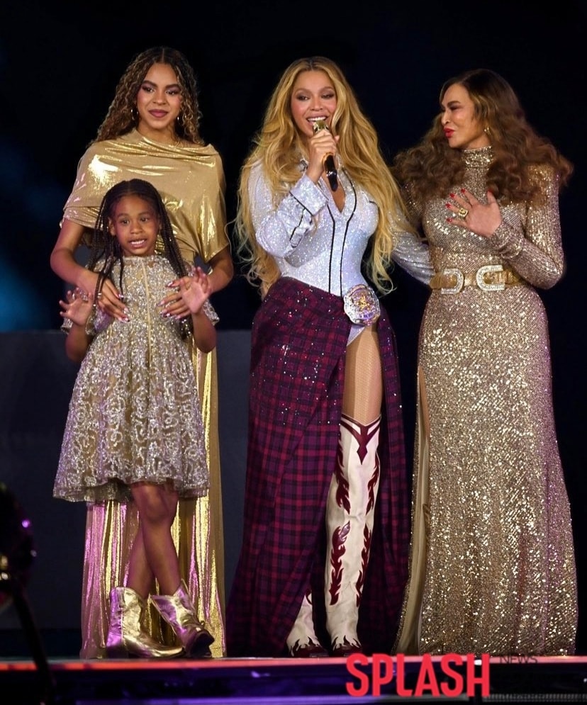 블루 아이비, 비욘세, 티나 놀스, 루미 카터(왼쪽 상단부터 시계방향) /사진제공=Splash News