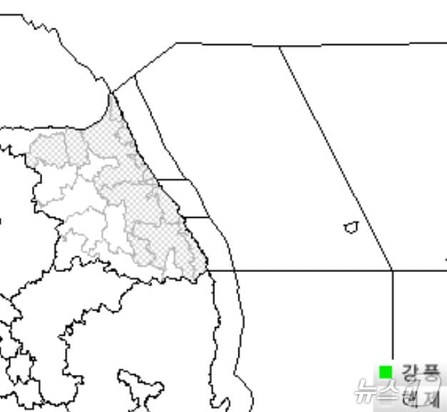 기상청은 4일 오후 6시를 기해 강원 강릉·동해·삼척·속초·고성·양양·정선·양구평지, 화천, 북부·중부·남부 산간에 내린 강풍주의보를 해제했다. (기상청 제공. 재판매 및 DB금지) 2025.5.4/뉴스1