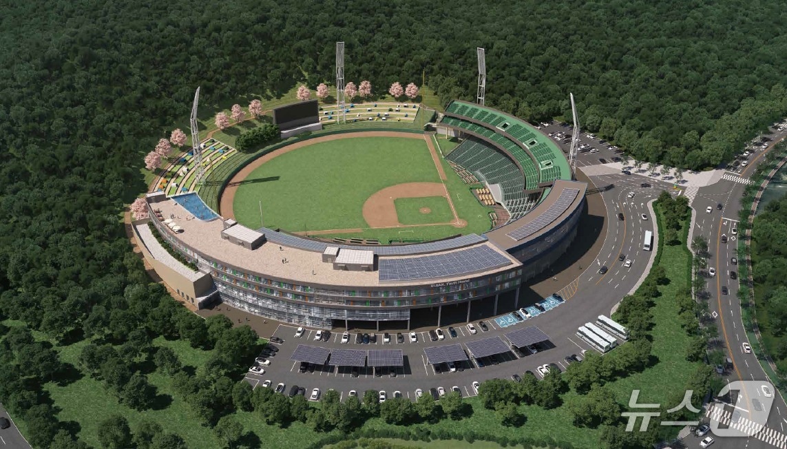 울산 문수야구장 조감도. (울산시 제공. 재판매 및 DB 금지) /뉴스1