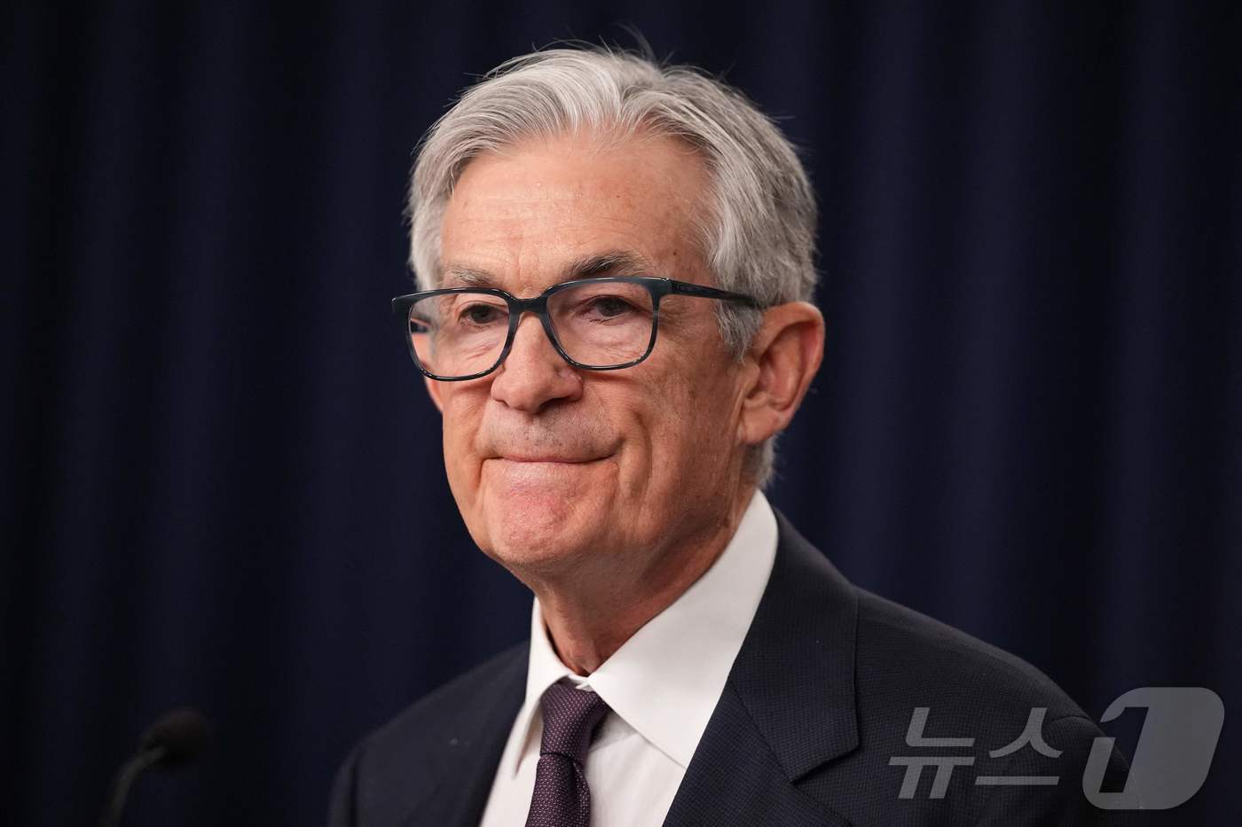 제롬 파월 연방준비제도(Fed) 의장이 7일(현지시간) 연방공개시장위원회(FOMC) 회의 후 기자회견에서 발언하고 있다. 2025.05.07 ⓒ AFP=뉴스1 ⓒ News1 정지윤 기자
