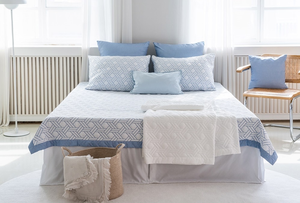  도레이첨단소재 스노렌을 적용한 냉감패드(도레이첨단소재 제공)