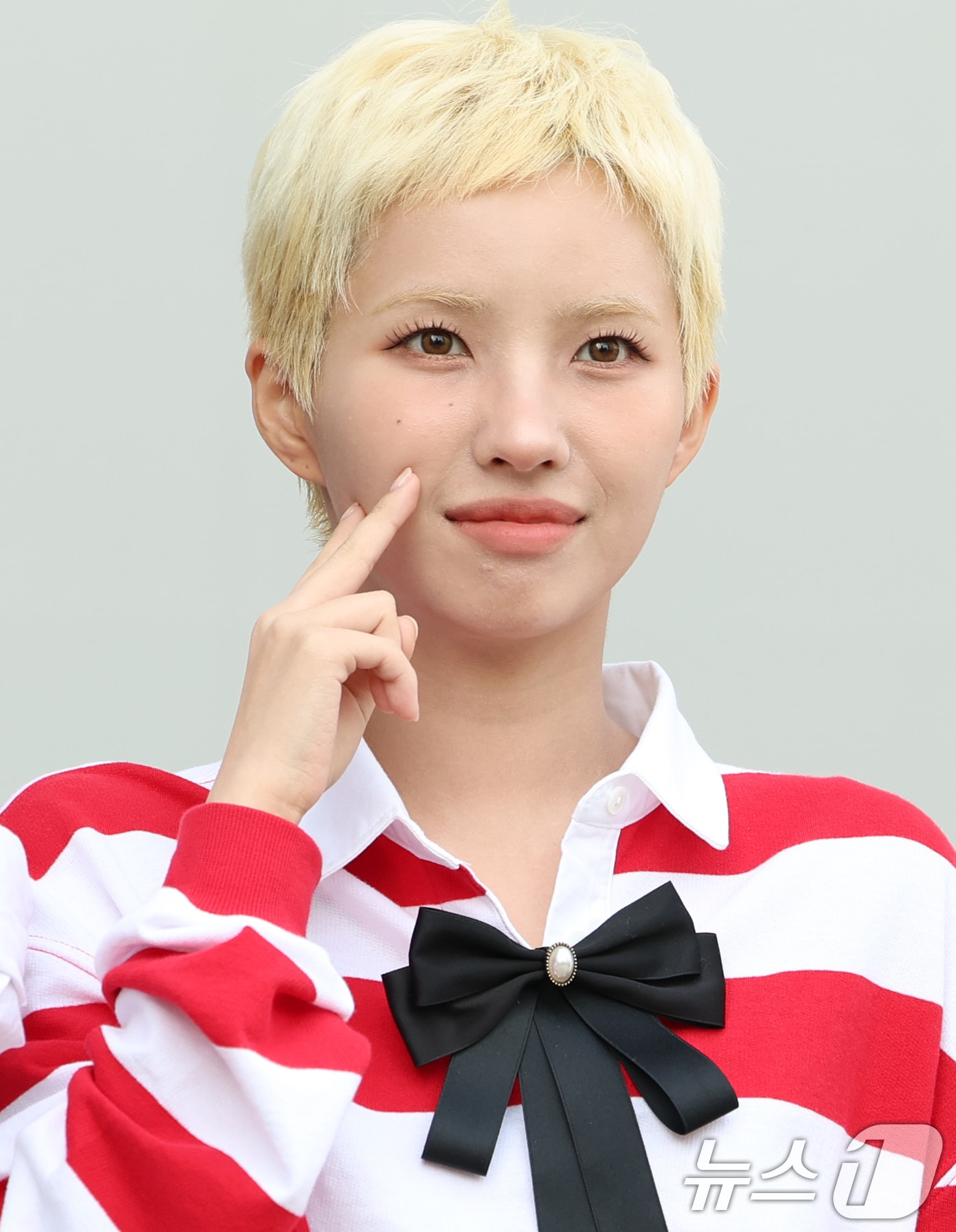 그룹 아이들 소연이 8일 경기도 고양시 일산 동구 장항동 JTBC 일산스튜디오에서 열린 '아는 형님'(아형) 녹화에 참석해 포즈를 취하고 있다. 2025.5.8/뉴스1 ⓒ News1 권현진 기자