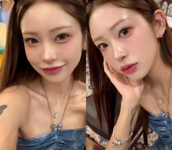 최준희 인스타그램 영상 캡처