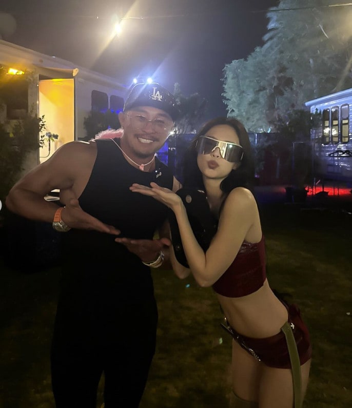 추성훈,제니/인스타그램 캡처