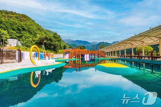 강원 영월군 고씨굴 관광지에 마련된 &#39;GO-SEE 키즈워터풀&#39; 자료사진. &#40;재판매 및 DB금지&#41;/뉴스1