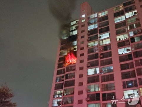 화재현장&#40;경기도소방재난본부 제공.재판매 및 DB금지&#41;