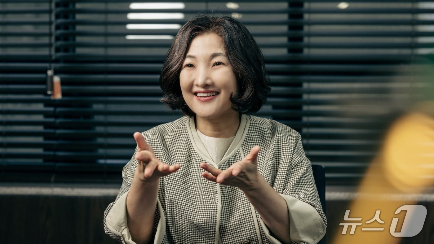 한애라 SK하이닉스 의장이 SK하이닉스 뉴스룸과 인터뷰하고 있다.(SK하이닉스 제공)