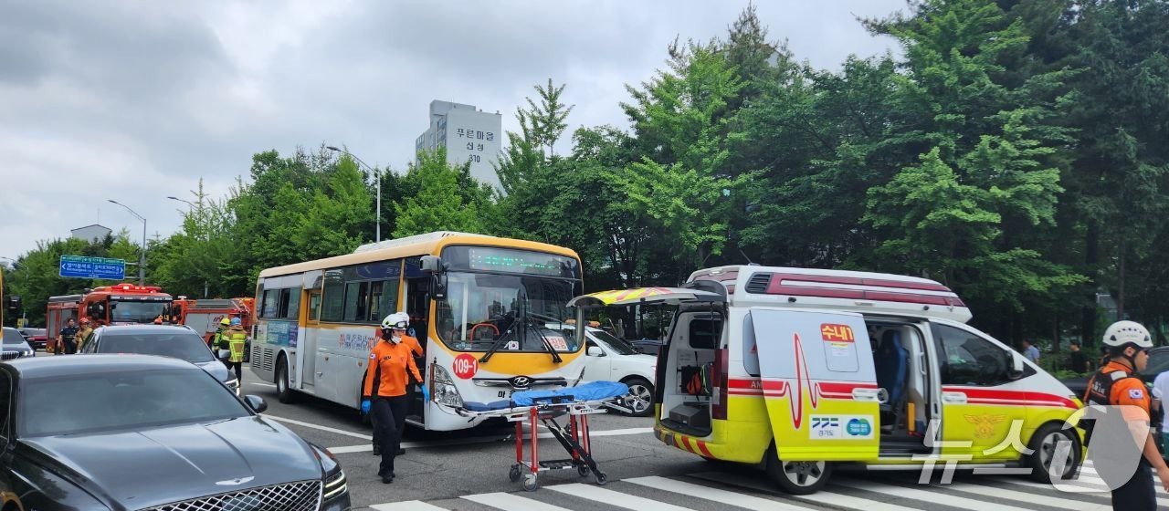 사고 현장. &#40;경기도소방재난본부 제공. 재판매 및 DB 금지&#41; 2025.6.10/뉴스1