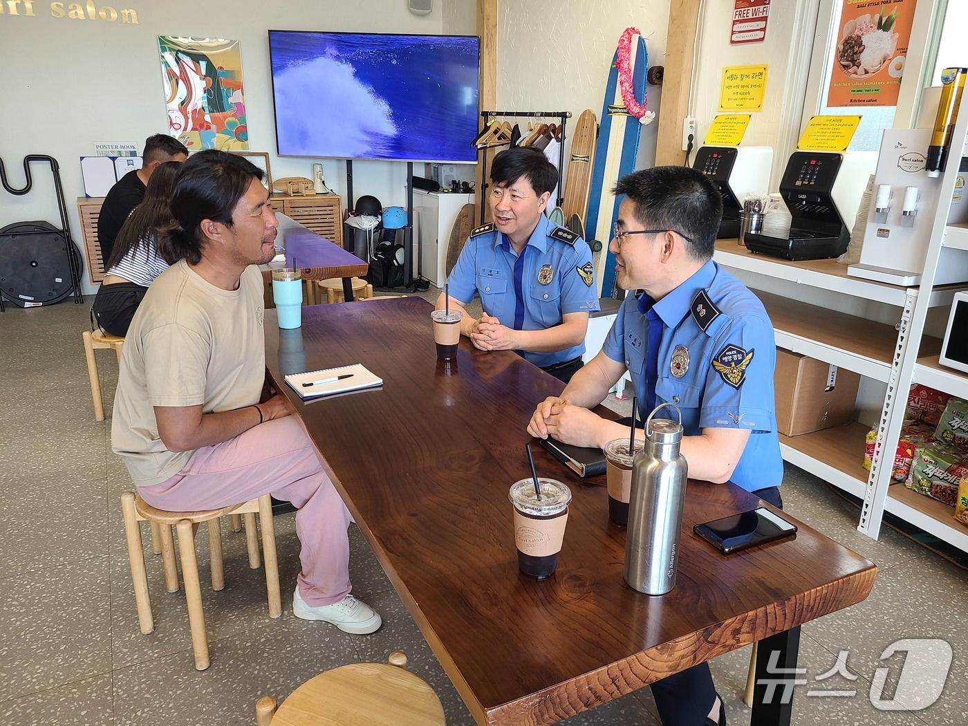 속초해경 찾아가는 수상레저 안전리더 간담회.(속초해경 제공, 재판매 및 DB 금지) 2025.6.10/뉴스1