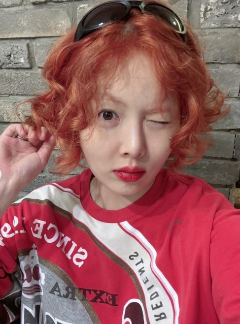 가수 현아 인스타그램