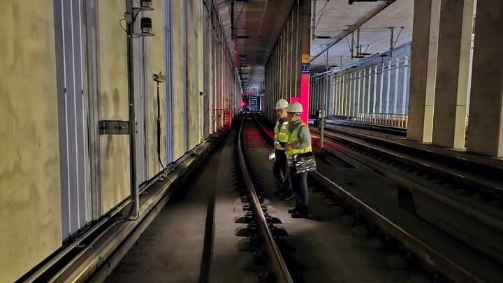 SR 노선 점검 모습.(SR 제공)