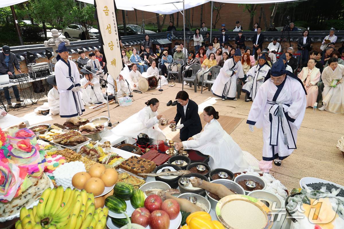금성당제 모습.(은평구청 제공)