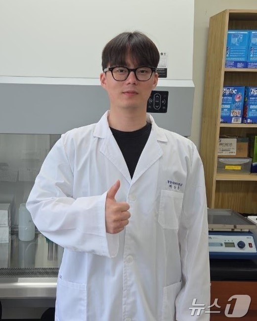 국립경국대 대학원생 박상훈 씨가 대통령과학장학금 수혜자로 선정됐다.ⓒ News1 김대벽기자