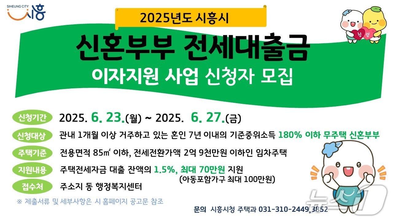 홍보 포스터.&#40;시흥시 제공&#41;