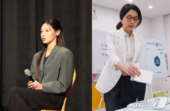 윤석열 전 대통령 부인 김건희 여사와 조국 전 조국혁신당 대표 딸 조민 씨. ⓒ 뉴스1 DB 