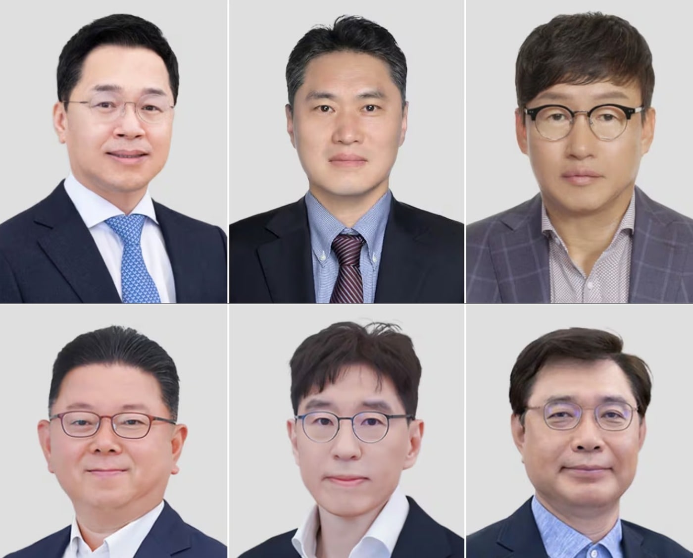상단 왼쪽부터 류길주 고객담당 대표, 노영석 부대표, 백봉준 부대표. 하단 왼쪽부터 이기복 부대표, 이승환 부대표, 진봉재 부대표. (삼일PwC 제공)