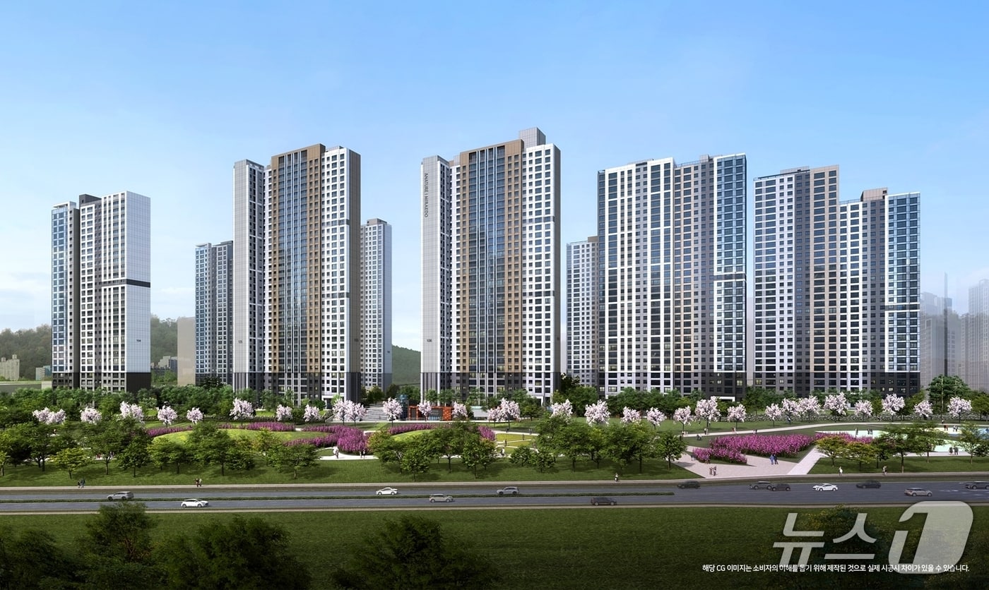 브레인시티 앤네이처 미래도 조감도