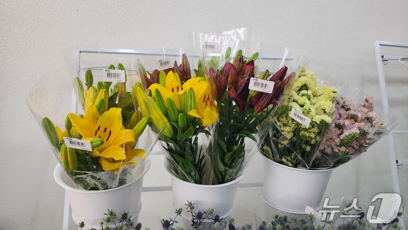  충남도개 자체개발한 백합 신품종. (충남도 제공, 재판매 및 DB금지) / 뉴스1