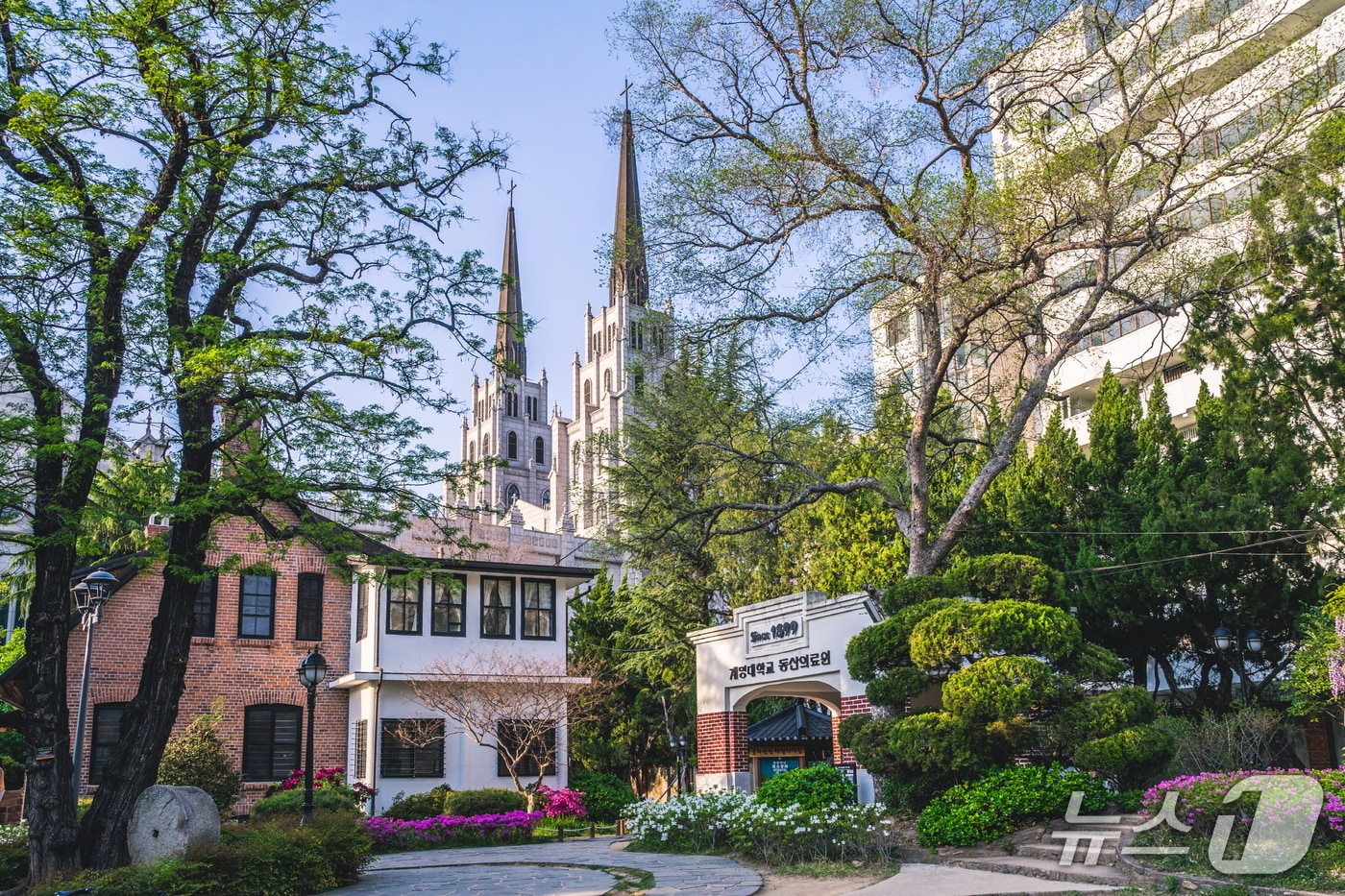 대구 중구지역 개신교 선교유적에 대한 유네스코 세계유산 등재가 추진된다. 사진은 대구의 선교유적 중 하나인 선교사 챔니스 주택. &#40;대구 중구 제공. 재판매 및 DB 금지&#41;/뉴스1