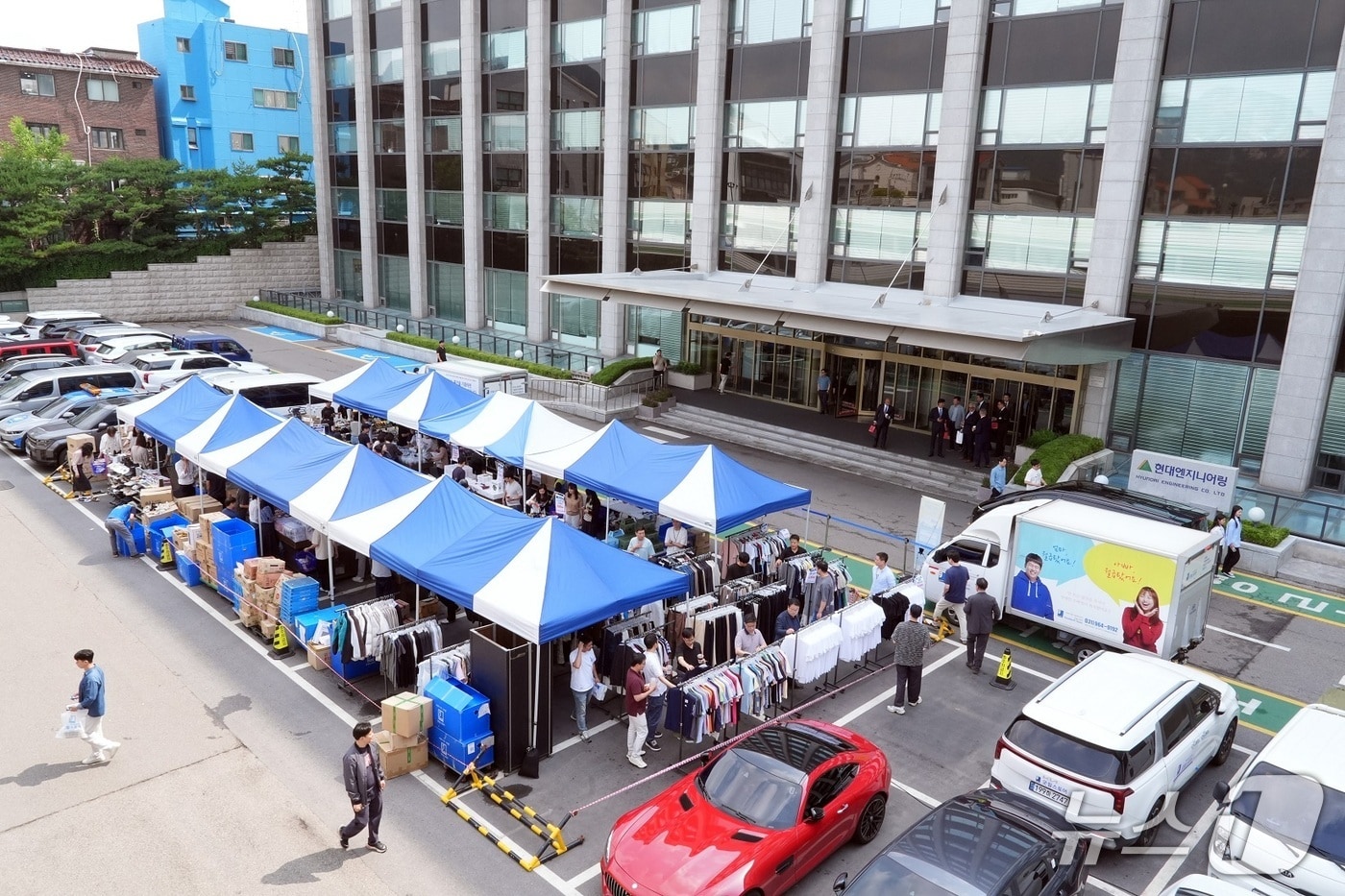  현대엔지니어링 팝업 행사 (현대엔지니어링 제공)