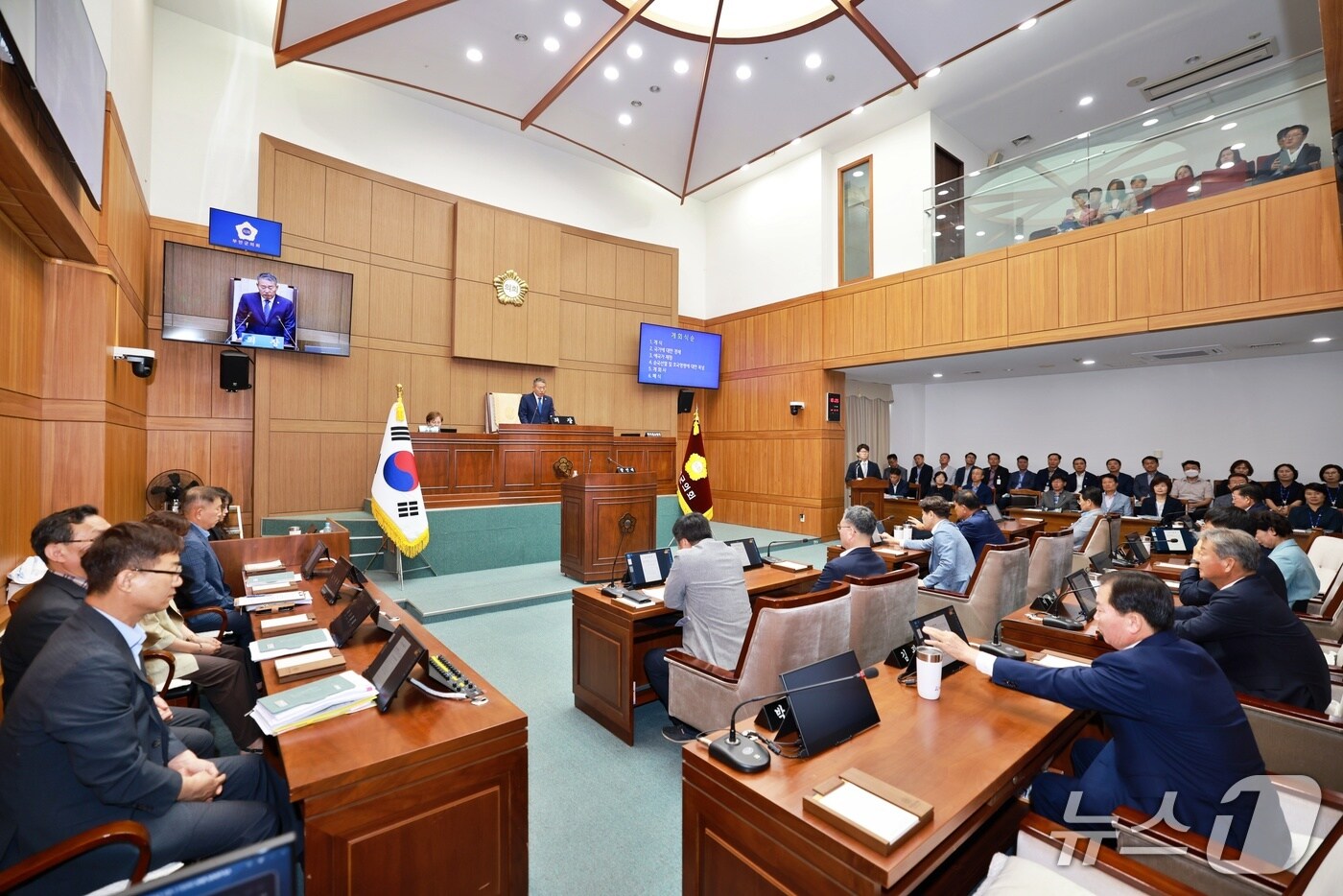전북 부안군의회 제362회 제1차 정례회 본회의&#40;부안군의회 제공, 재판매 및 DB금지&#41;