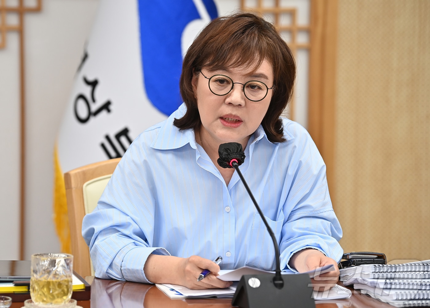 경북도11일 양금희 경제부지사는 일본 히로시마현 요코타 미카 부지사와 나카모토 타카시 의회 의장 등 대표단 15명을 만나교류 협력 확대와 자매결연 체결에 대한 심도 있는 의견을 나눈다. 2025.6.17/뉴스1 ⓒ News1 김대벽기자