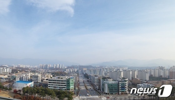 강원 원주시 무실동 전경./뉴스1