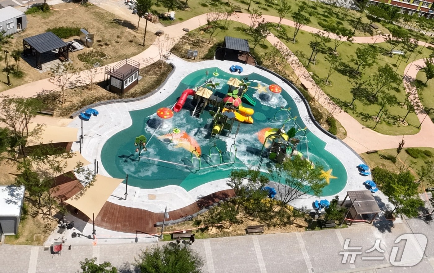 구미시 산동 물빛공원 물놀이장(구미시 제공. 재판매 및 DB금지)/뉴스1