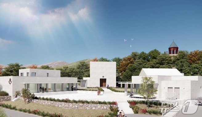 강원 원주시 부론면 손곡리 서지마을의 순교자기념관 조감도. (원주시 제공. 재판매 및 DB금지) 2025.618/뉴스1