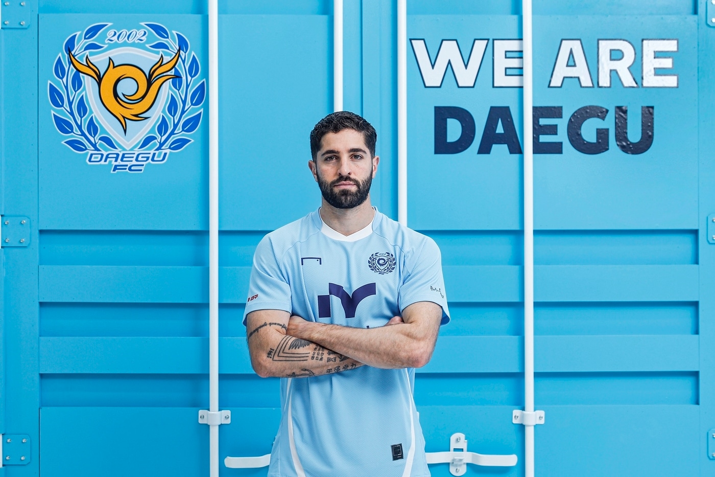 대구FC의 새로운 외국인 선수 카를로스. (대구FC 제공)