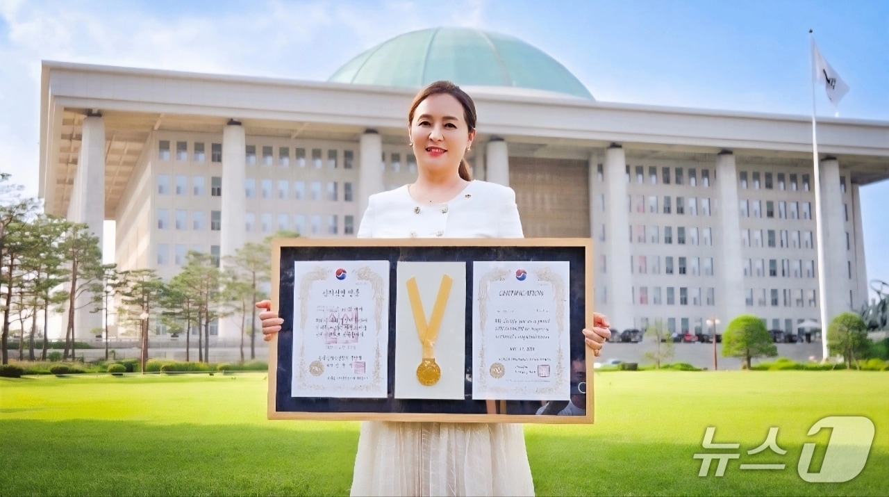 K-푸드 분야 대한민국 신지식인으로 선정된 김현아 ㈜달콤댁 대표.(부안군 제공. 재판매 및 DB금지)