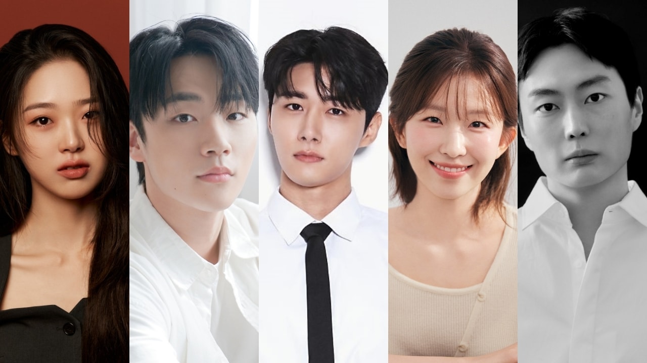 김시은=골드메달리스트, 이민재=이끌엔터테인먼트, 서지훈=매니지먼트구, 윤가이=위엔터테인먼트, 노재원=눈컴퍼니 &#40;왼쪽부터&#41;