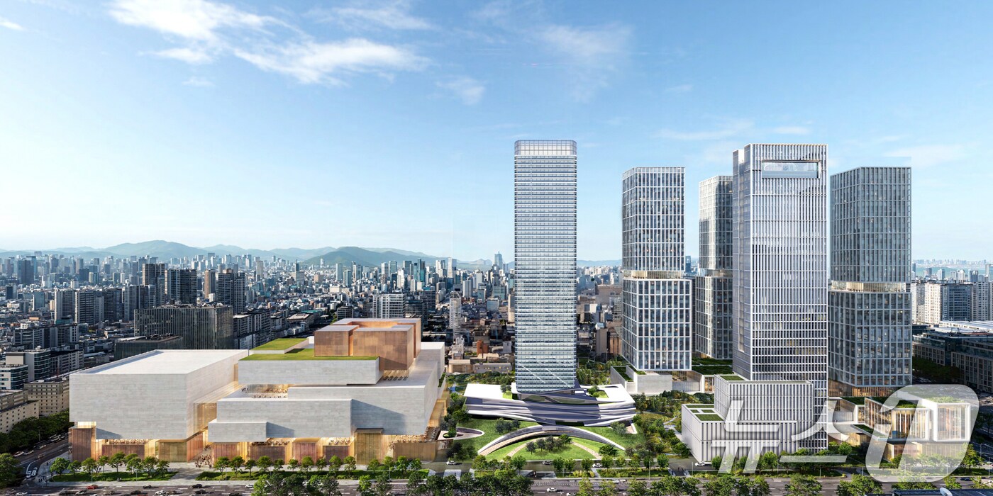 광주신세계 &#39;광천터미널 복합개발&#39; 조감도.&#40;광주시 제공. 재판매 및 DB 금지&#41; 