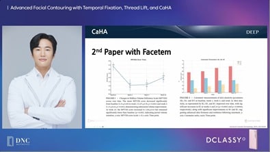 유기웅 메이린의원 잠실 롯데호텔점 원장이 &#39;딥 인사이트 웬즈데이 웨비나&#39;에서 복합시술을 주제로 강연을 진행하고 있다. &#40;대웅 제공&#41; 